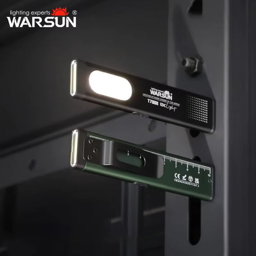 T7 LED Torch Portable Mini Flashlight 800LM Rechargeable Pocket Light Magnetic Base Clip Work Light Hiking Fishing EDC