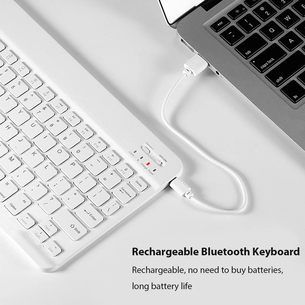 Bluetooth Wireless Keyboard Universal Mobile Phone Tablet Keyboard and Mouse Mini Bluetooth Keyboard Ipad Keyboard Accessories