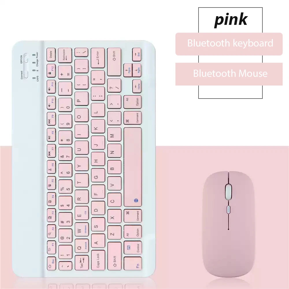 Bluetooth Wireless Keyboard Universal Mobile Phone Tablet Keyboard and Mouse Mini Bluetooth Keyboard Ipad Keyboard Accessories