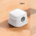10Pcs Strong Magnetic Cord Holders - Universal Cable Management Clips for Desk, Car, Home, Secure Wires for Chargers, Earphones