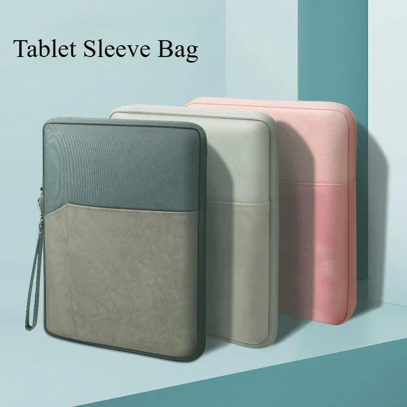 Tablet Bag Sleeve 6-11 Inch Handbag for Ipad Pro Samsung Xiaomi Lenovo Bag Cover Shockproof Portable Pouch Pockets Tablet Cases