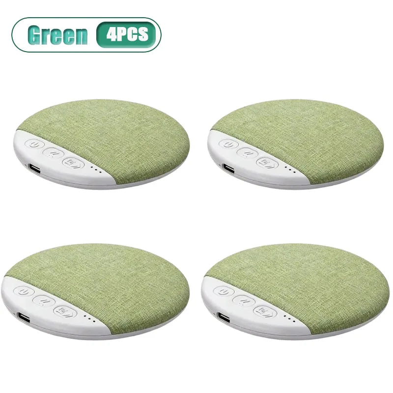 Mini Wireless Bluetooth Sleep Speaker under Pillow High Tech Sound Disc Portable Rechargeable for Insomnia Relax Gift 1-4PCS 