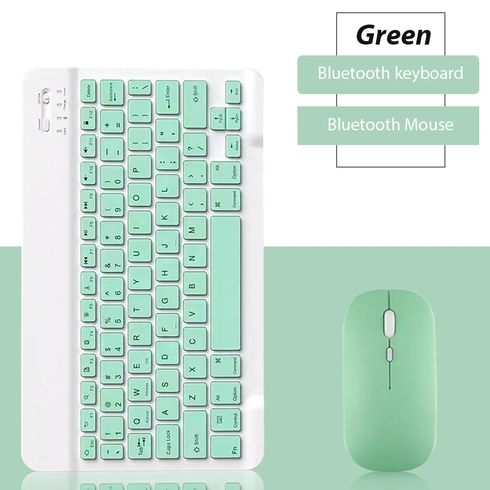 Bluetooth Wireless Keyboard Universal Mobile Phone Tablet Keyboard and Mouse Mini Bluetooth Keyboard Ipad Keyboard Accessories