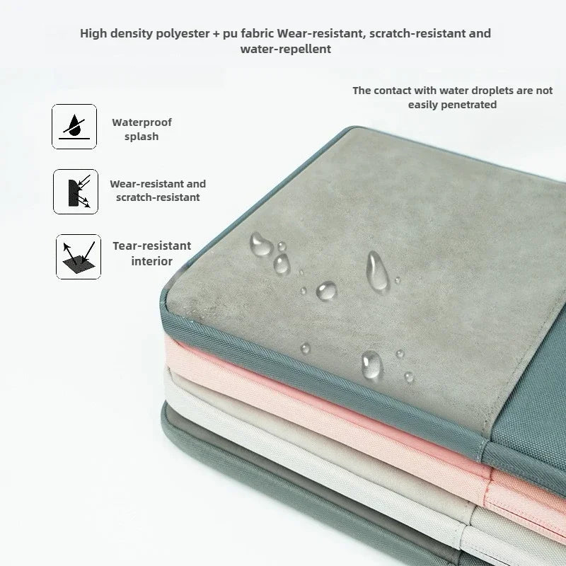 Tablet Bag Sleeve 6-11 Inch Handbag for Ipad Pro Samsung Xiaomi Lenovo Bag Cover Shockproof Portable Pouch Pockets Tablet Cases