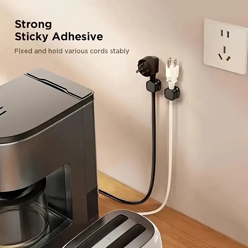 10Pcs Strong Magnetic Cord Holders - Universal Cable Management Clips for Desk, Car, Home, Secure Wires for Chargers, Earphones