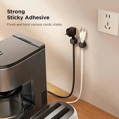 10Pcs Strong Magnetic Cord Holders - Universal Cable Management Clips for Desk, Car, Home, Secure Wires for Chargers, Earphones