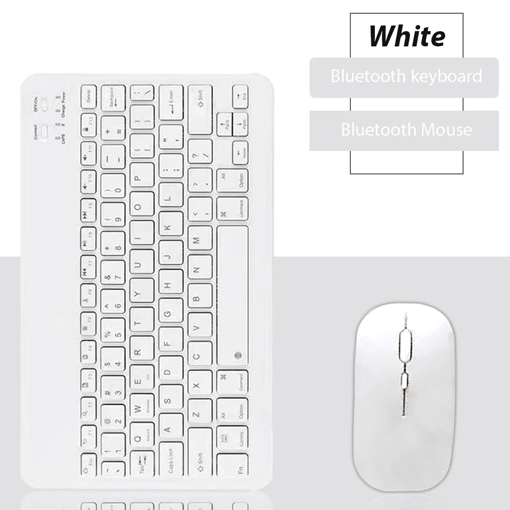 Bluetooth Wireless Keyboard Universal Mobile Phone Tablet Keyboard and Mouse Mini Bluetooth Keyboard Ipad Keyboard Accessories