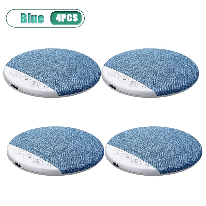 Mini Wireless Bluetooth Sleep Speaker under Pillow High Tech Sound Disc Portable Rechargeable for Insomnia Relax Gift 1-4PCS 