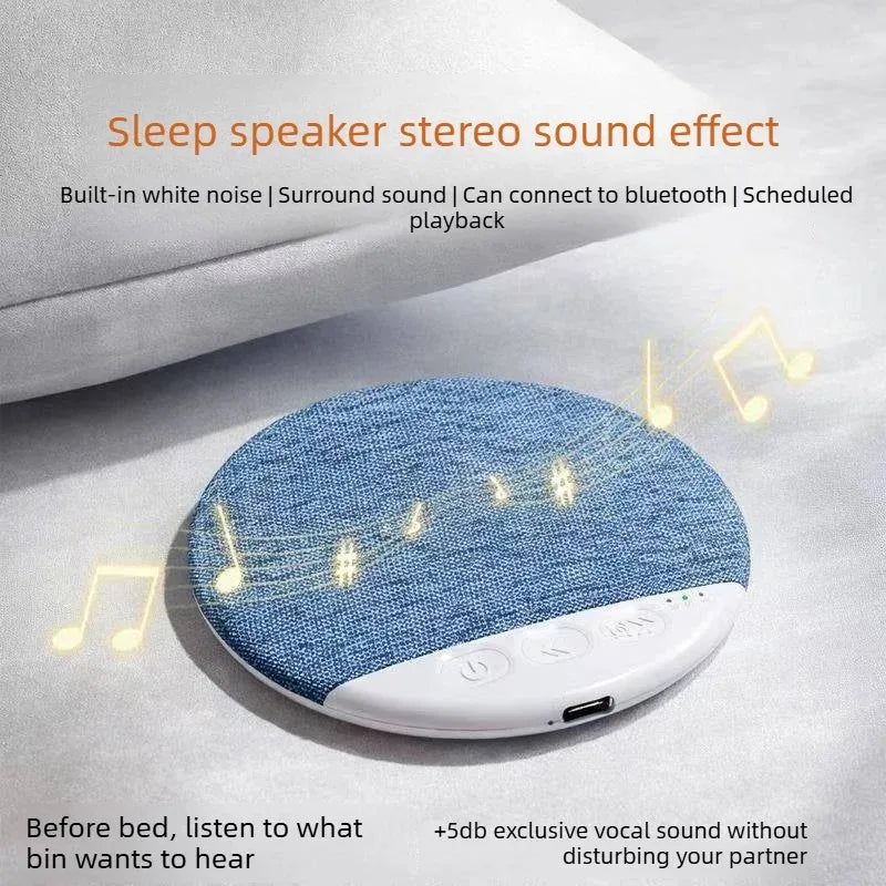 Mini Wireless Bluetooth Sleep Speaker under Pillow High Tech Sound Disc Portable Rechargeable for Insomnia Relax Gift 1-4PCS 