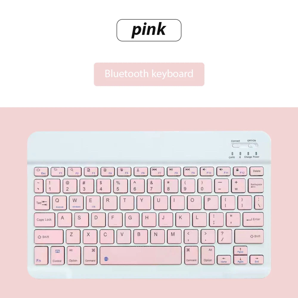 Bluetooth Wireless Keyboard Universal Mobile Phone Tablet Keyboard and Mouse Mini Bluetooth Keyboard Ipad Keyboard Accessories