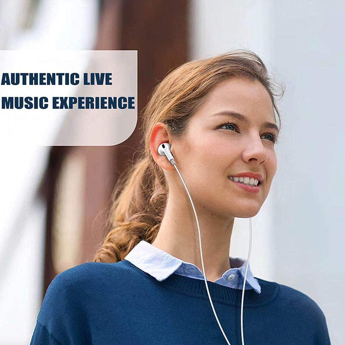2 Pack-Apple Earbuds with Lightning Connector(Built-In Microphone & Volume Control) In-Ear Stereo Headphones Headset Compatible with Iphone 12/SE/11/XR/XS/X/7/7 Plus/8/8Plus - Support All Ios System